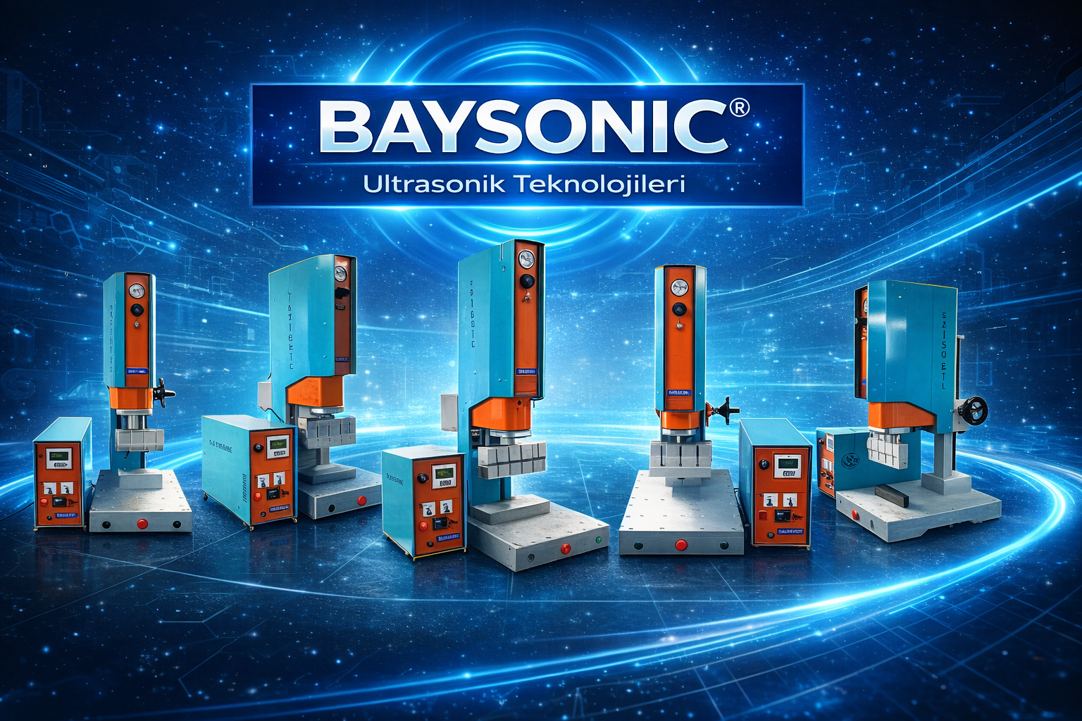 Baysonic Ultrasonik Plastik Kaynak Makineleri BSUW-1820